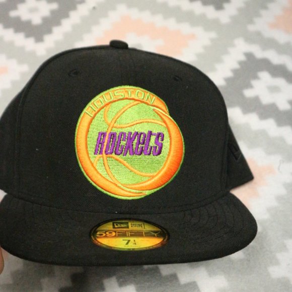 New Era Other - NEW ERA 59FIFTY Houston Rockets Fitted Hat 7 1/4